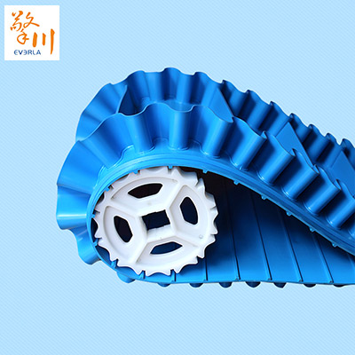 帶裙邊輸送帶漏料是怎么回事？