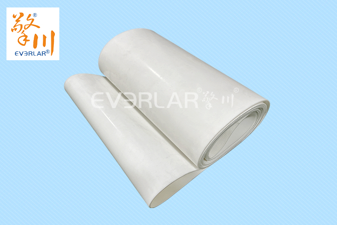 白色硅膠輸送帶耐高溫防腐蝕食品 醫(yī)療 日化輸送設(shè)備傳動(dòng)皮帶擎川定制