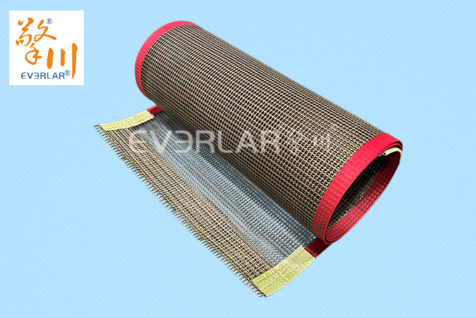 鐵氟龍網(wǎng)格輸送帶耐高溫耐腐蝕防粘食品行業(yè)粉條烘干機(jī)專用機(jī)械皮帶擎川定制