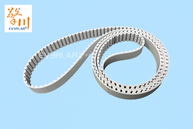 PU同步帶加打孔耐磨耐油食品包裝電子檢測設備貼標機廠家定制