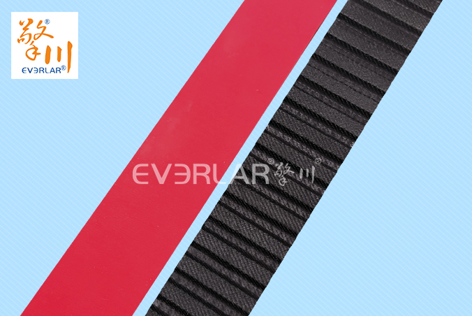 橡膠同步帶加紅膠耐磨防滑立式包裝機(jī)枕式包裝機(jī)無縫拉膜帶傳動(dòng)帶