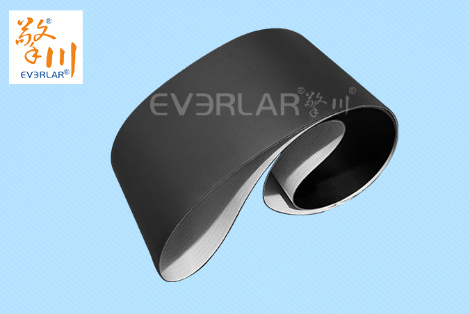 擎川EVERLAR黑色PVC防靜電輸送帶電子元件傳輸流水線(xiàn)工業(yè)皮帶定制