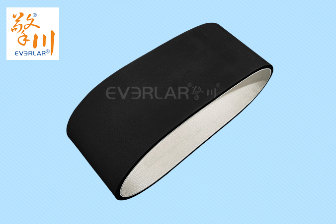 PVC加導(dǎo)條黑色EVA棉輸送帶耐酸堿減震電子行業(yè)精密元件傳輸皮帶定制