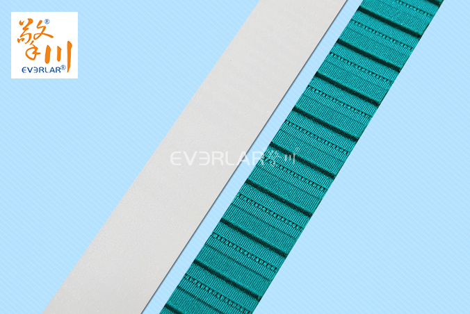 齒面綠布同步帶加透明PU耐磨防滑食品包裝生產線傳動帶聚氨酯齒形帶