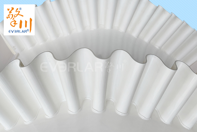 白色PVC輸送帶加擋板裙邊耐磨防側(cè)漏食品包裝機(jī)提升機(jī)輸送流水線皮帶